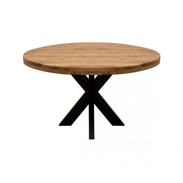 Kick eettafel Dax rond - 140cm - Mango