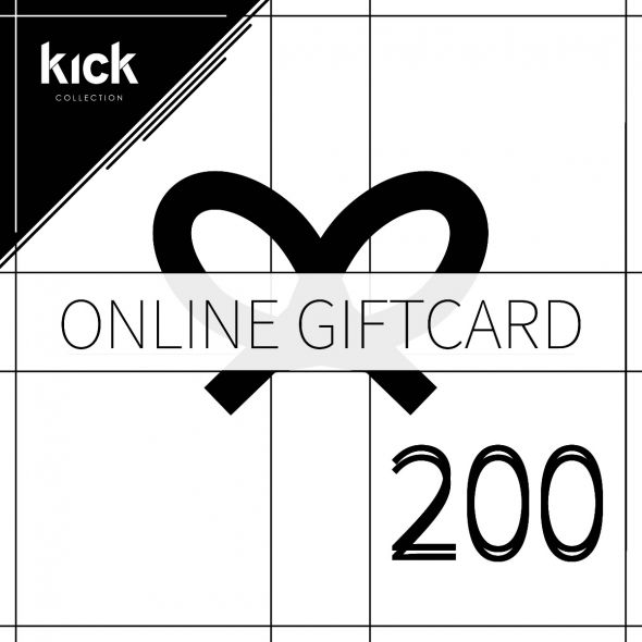 Kick online giftcard - 200