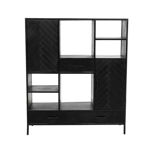 Kick wandkast Hugo-120 - Zwart
