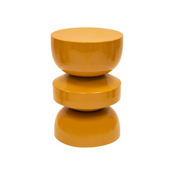 Kick bijzettafel Esra - Okergeel