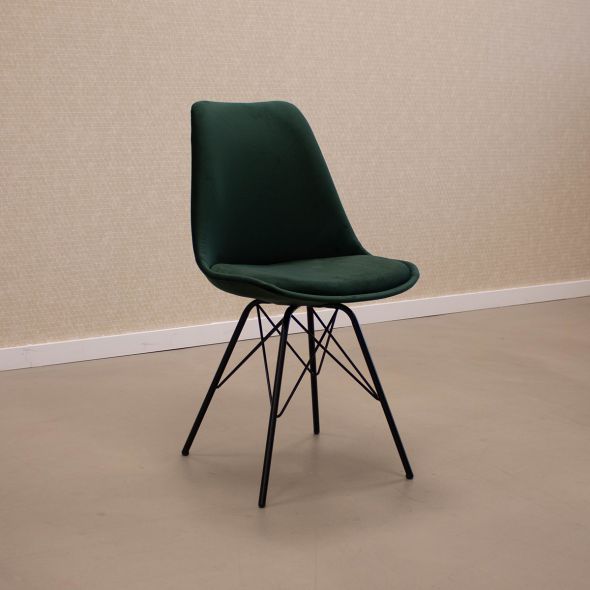 SAMPLE Kick kuipstoel Velvet - Donkergroen