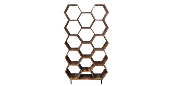 Kick Open wandkast - Hexagon 
