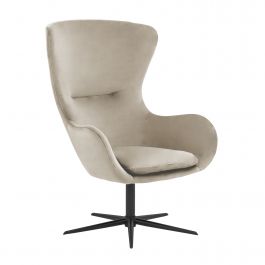 Kick draaifauteuil Boaz - Champagne