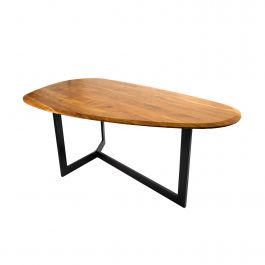 Kick eettafel Sven - 180 - Cognac