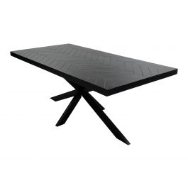 Kick eettafel Hugo - 200cm - Zwart