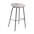 Kick barkruk Riga - 80cm - Grijs