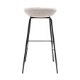 Kick barkruk Riga - 80cm - Grijs
