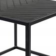 Kick bijzettafel Hugo 50x50cm - Zwart