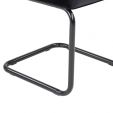 Kick buisframe stoel Ivy - Zwart