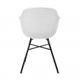 Set van 4 Kick tuinstoel Indy - Wit