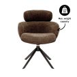 Kick draaistoel Kian - Taupe