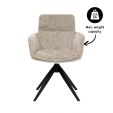 Kick draaistoel Niek - Beige