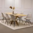 Kick eetkamerstoel Bren - Beige