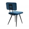 Kick eetkamerstoel Toby - Donkerblauw