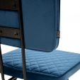 Kick eetkamerstoel Toby - Donkerblauw