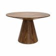 Kick eettafel Joe - 120cm - Bruin