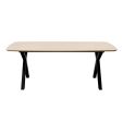 Kick eettafel Vidar - 160cm - Naturel