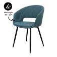 Kick stoel Dean - Blauw