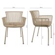 Kick tuinstoel Otis - Beige