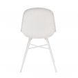 Set van 4 Kick tuinstoel Sol - Wit