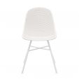 Set van 4 Kick tuinstoel Sol - Wit