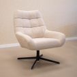 SAMPLE Kick draaifauteuil Claire - Beige