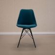 SAMPLE Kick kuipstoel Velvet - Blauw