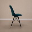 SAMPLE Kick kuipstoel Velvet - Blauw