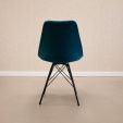 SAMPLE Kick kuipstoel Velvet - Blauw