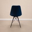 SAMPLE Kick kuipstoel Velvet - Donkerblauw