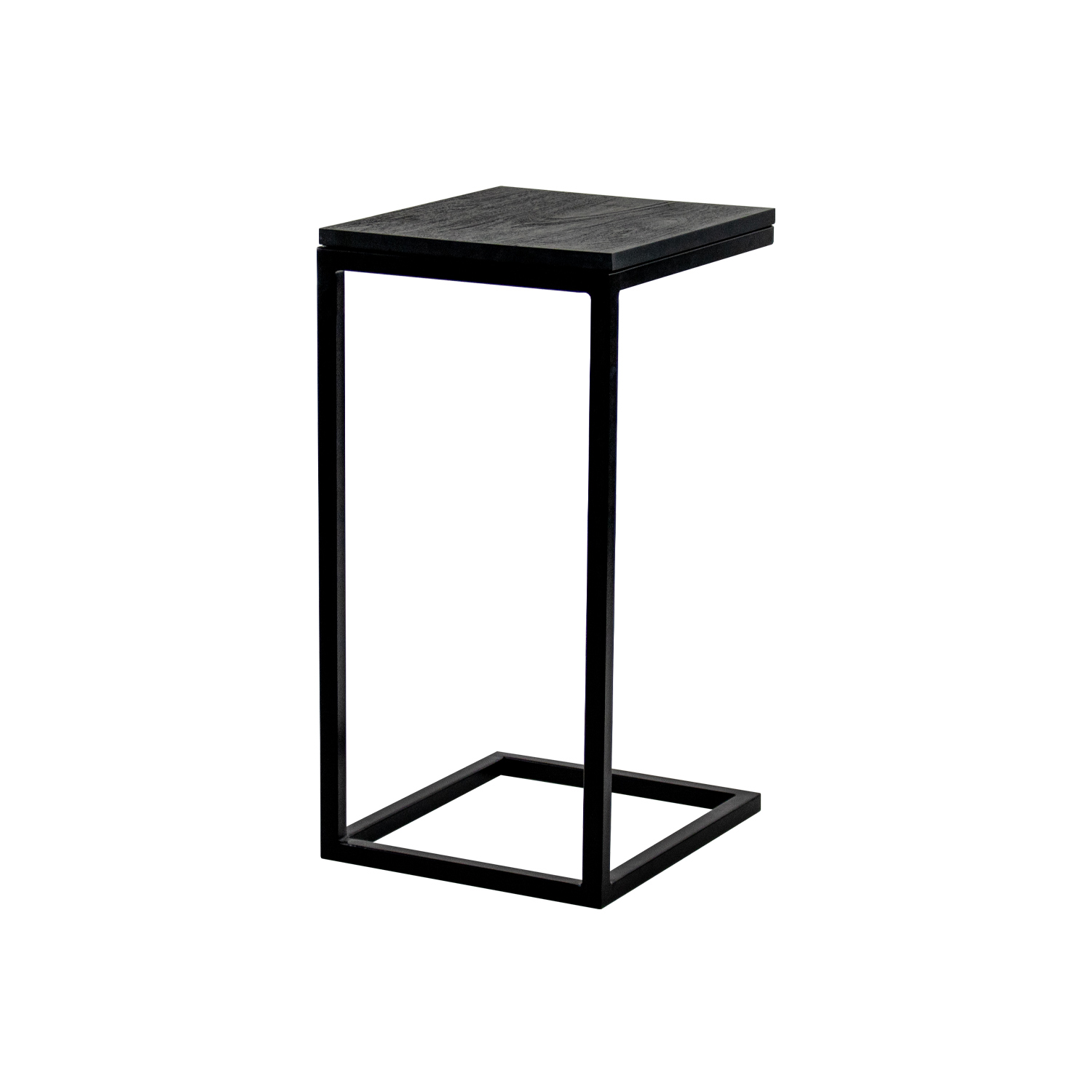 Vierkante Bijzettafel Aron Mangohout - Bruin 60 cm