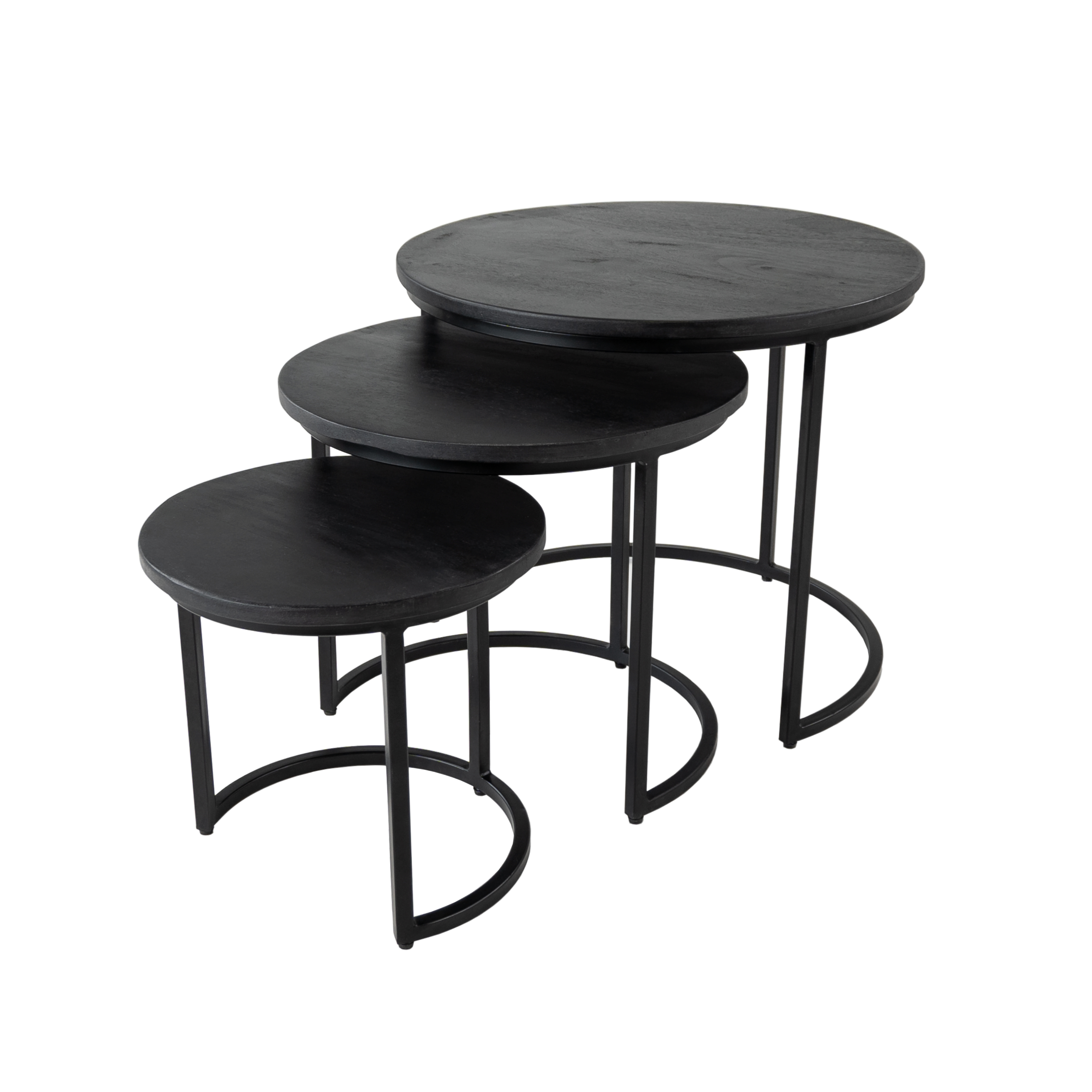 Kick Bijzettafel set van 3 Hugo
