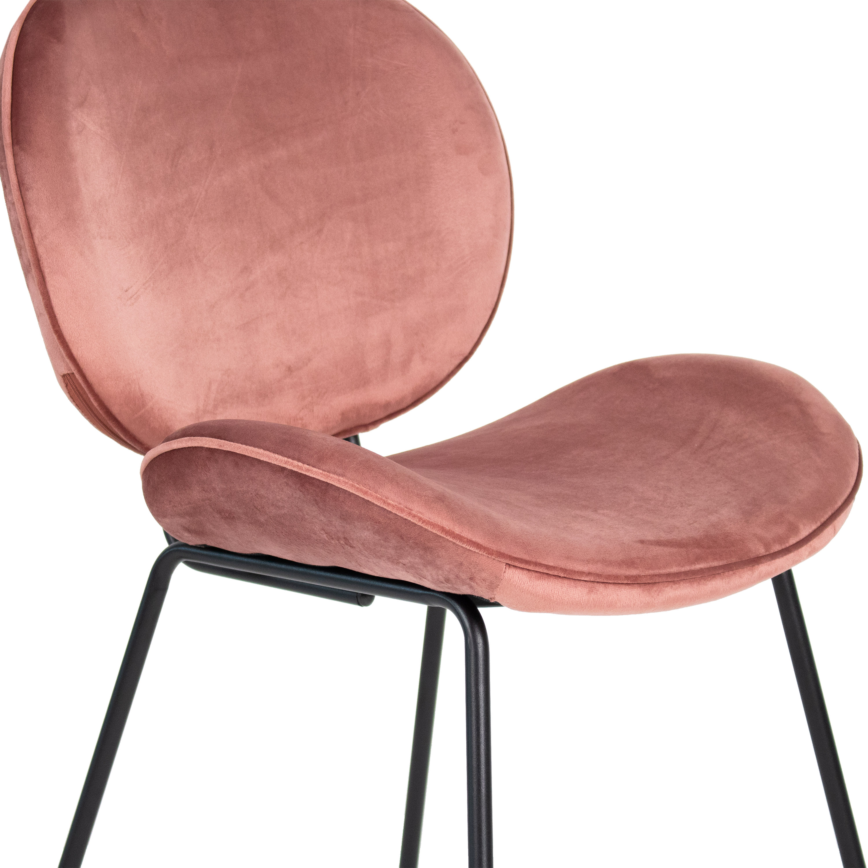 Kick Eetkamerstoel Forly - Roze