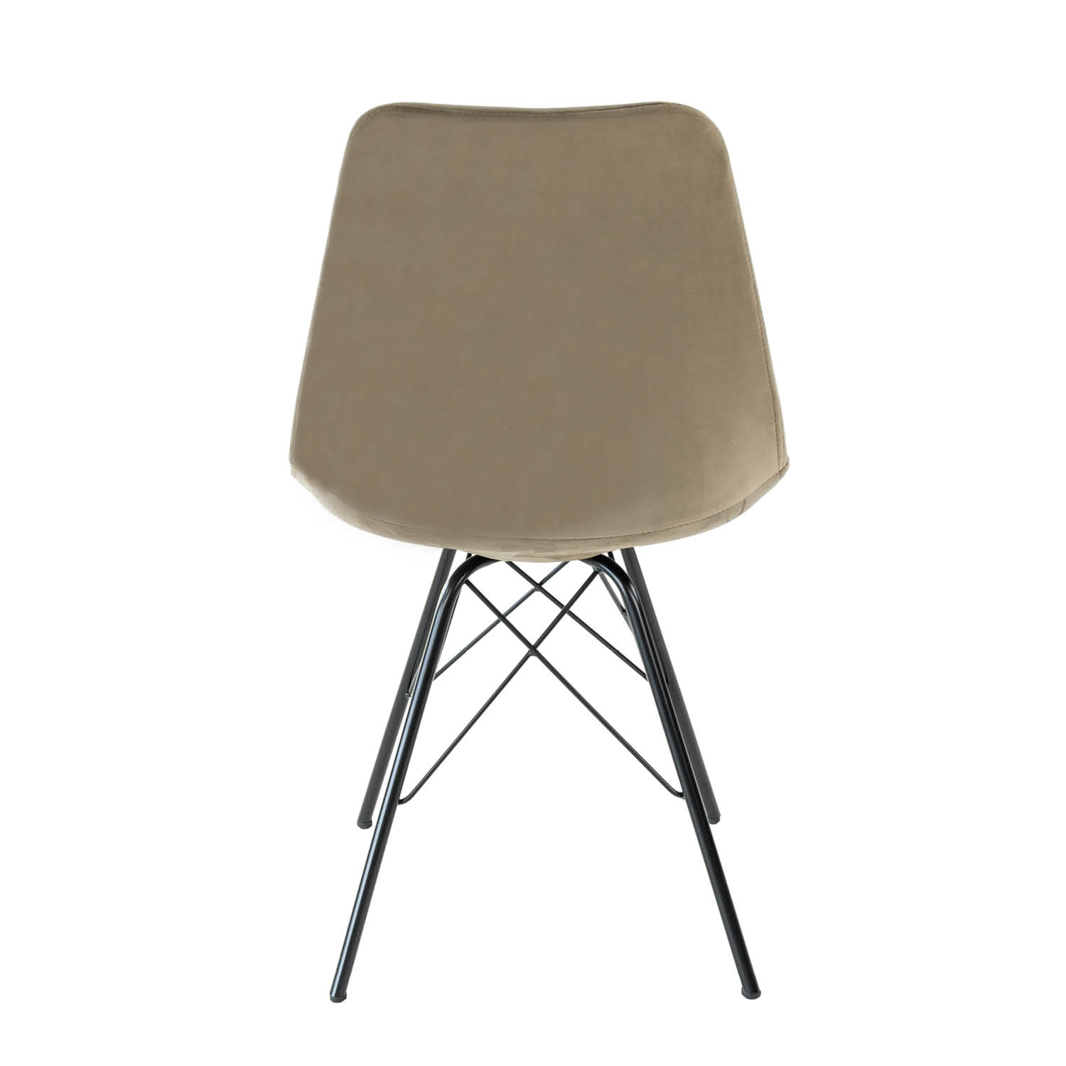 Kick Eetkamerstoel Velvet Taupe