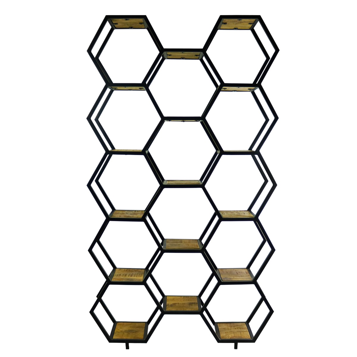Kick open wandkast Metal Hexagon