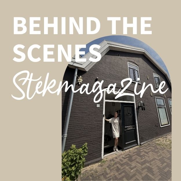 Behind the scenes bij Stek Magazine