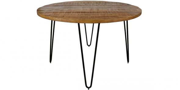 Kick eettafel rond 120cm - mango