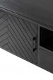 Kick TV dressoir Hugo laag-50cm - Zwart
