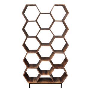 Kick Open wandkast - Hexagon 