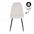 SET van 2 Kick eetkamerstoel Noor - Beige