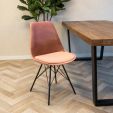 Kick Kuipstoel Velvet - Roze