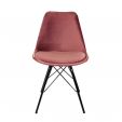 Kick Kuipstoel Velvet - Roze