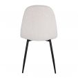 SET van 2 Kick eetkamerstoel Noor - Beige