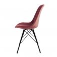 Kick Kuipstoel Velvet - Roze