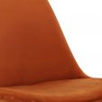 Kick Kuipstoel Velvet - Oranje 