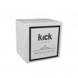 Kick kuipstoel Velvet - Donker Blauw