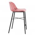 Kick barkruk JEFF - Velvet Roze