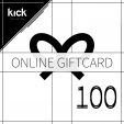 Kick online giftcard - 100