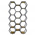 Kick Industrial - Vakkenkast Metal Hexa  