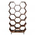 Kick Open wandkast - Hexagon 